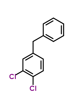 4-苄基-1,2-二氯苯结构式_64543-53-9结构式