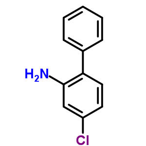 5-氯-2-苯基-苯胺结构式_65078-79-7结构式