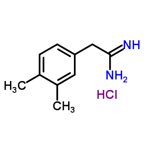 2-(3,4-二甲基苯基)-乙脒结构式_6511-96-2结构式
