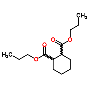 环己烷-1,2-二羧酸二丙酯结构式_65646-25-5结构式