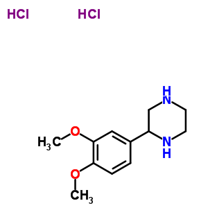 2-(3,4-Dimethoxy-phenyl)-piperazineStructure,65709-39-9Structure 2-(3,4-Dimethoxy-phenyl)-piperazine Structure,65709-39-9Structure