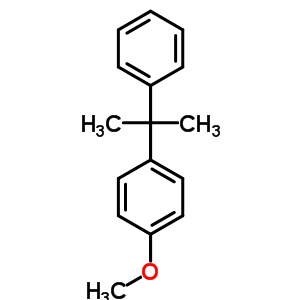 4-(1-Methyl-1-phenyl-ethyl)-anisoleStructure,6623-93-4Structure 4-(1-Methyl-1-phenyl-ethyl)-anisole Structure,6623-93-4Structure