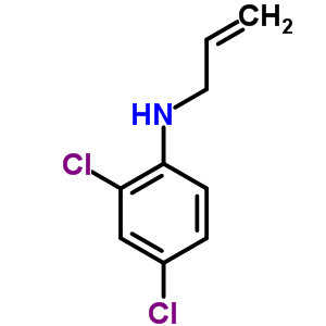 2,4-二氯-n-2-丙烯-1-基-苯胺结构式_6632-15-1结构式
