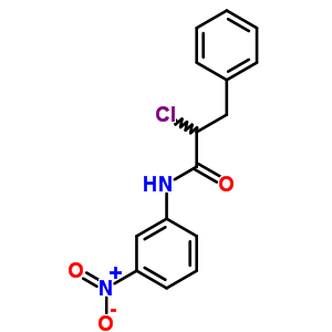 a-氯-n-(3-硝基苯基)-苯丙酰胺结构式_6632-27-5结构式