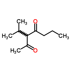 3-(1-甲基乙基)-2,4-庚二酮结构式_6632-86-6结构式