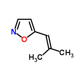 5-(2-甲基-1-丙烯-1-基)-异噁唑结构式_66417-99-0结构式