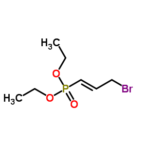 3-溴-1-丙烯膦酸二乙酯结构式_66498-59-7结构式