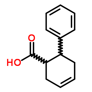 6-苯基-3-环己烯-1-羧酸结构式_66879-03-6结构式
