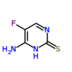 (9ci)-4-氨基-5-氟-2(1H)-嘧啶硫酮结构式_67316-49-8结构式