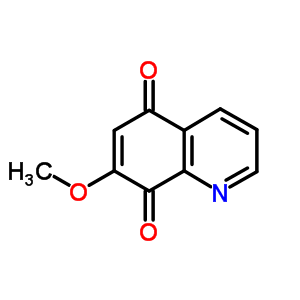 7-甲氧基喹啉-5,8-二酮结构式_67380-50-1结构式