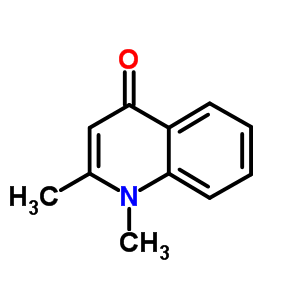 1,2-二甲基喹啉-4-酮结构式_6760-40-3结构式