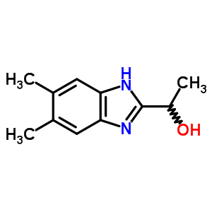 (7ci,8ci)-alpha,5,6-三甲基-2-苯并咪唑甲醇结构式_6761-87-1结构式