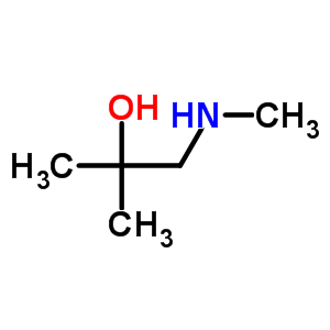 2-甲基-1-甲基氨基-丙烷-2-醇结构式_67622-86-0结构式