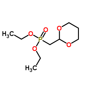 2-(二乙氧基膦甲基)-1,3-二噁烷结构式_67730-29-4结构式
