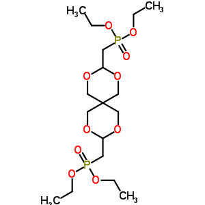 3,9-双(二乙氧基膦甲基)-2,4,8,10-四噁螺[5.5]十一烷结构式_67730-30-7结构式