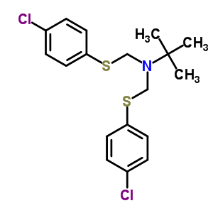 N,N-双[(4-氯苯基)磺酰基甲基]-2-甲基-丙烷-2-胺结构式_67857-77-6结构式