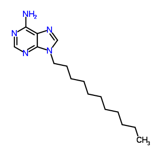 9-十一基-9H-嘌呤-6-胺结构式_68180-27-8结构式