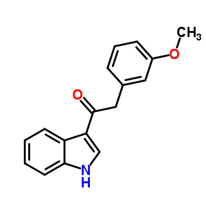 1-(1H-吲哚-3-基)-2-(3-甲氧基苯基)乙酮结构式_6831-41-0结构式
