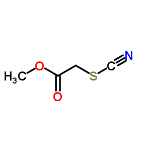 2-硫代氰酰基乙酸甲酯结构式_689-77-0结构式