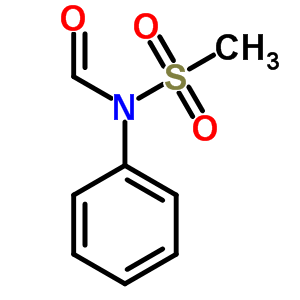 N-甲基磺酰基-n-苯基-甲酰胺结构式_68984-89-4结构式