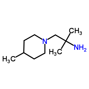 1,1-Dimethyl-2-(4-methyl-piperidin-1-yl)-ethylamineStructure,690632-11-2Structure 1,1-Dimethyl-2-(4-methyl-piperidin-1-yl)-ethylamine Structure,690632-11-2Structure