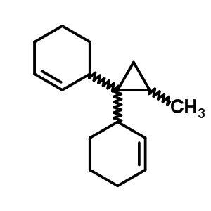 (9ci)-3,3-(甲基环亚丙基)双-环己烯结构式_69083-58-5结构式