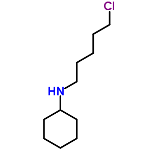 N-(5-氯戊基)环己胺结构式_6943-80-2结构式
