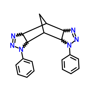 (9CI)-1,3a,4,4a,7,7a,8,8a-八氢-1,5-二苯基-4,8-甲烷苯并[1,2-d:4,5-d]双噻唑结构式_6945-88-6结构式
