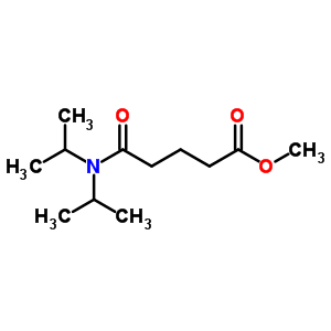 5-[双(1-甲基乙基)氨基]-5-氧代-戊酸甲酯结构式_6946-55-0结构式