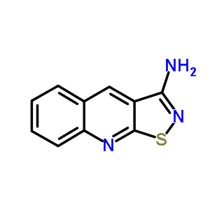 异噻唑并[5,4-b]喹啉-3-胺结构式_69513-37-7结构式