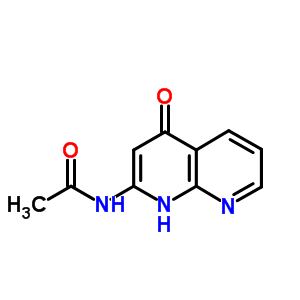 N-(4-氧代-1H-1,8-萘啶-2-基)乙酰胺结构式_6959-01-9结构式