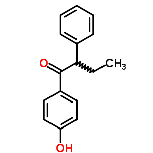 1-(4-羟基苯基)-2-苯基-1-丁酮结构式_6966-21-8结构式