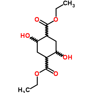 2,5-二羟基-1,4-环己烷二羧酸 1,4-二乙酯结构式_6966-80-9结构式