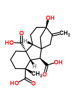 赤霉素A19结构式_6980-44-5结构式