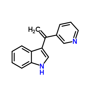3-(1-吡啶-3-基乙烯)-1H-吲哚结构式_70152-44-2结构式