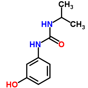 3-(3-羟基苯基)-1-丙烷-2-基-脲结构式_70171-70-9结构式