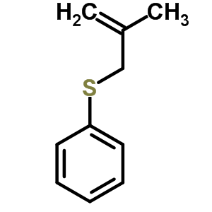 2-甲基-2-丙烯基磺酰基苯结构式_702-00-1结构式