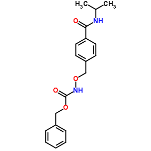 n-[[4-(丙烷-2-基氨基甲酰)苯基]甲氧基]氨基甲酸苄酯结构式_70379-95-2结构式