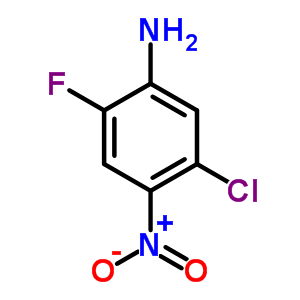 5-氯-2-氟-4-硝基-苯胺结构式_704-11-0结构式