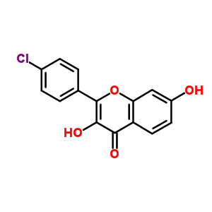 2-(4-氯苯基)-3,7-二羟基-4H-1-苯并吡喃-4-酮结构式_70460-36-5结构式