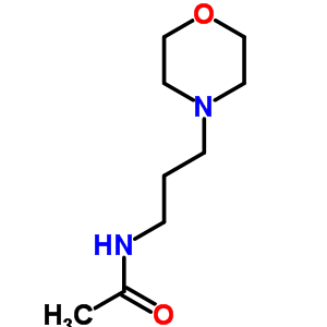 N-(3-吗啉-4-基丙基)乙酰胺结构式_7052-80-4结构式