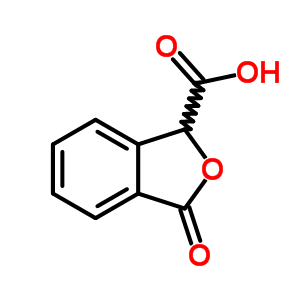 3-Oxo-1,3-dihydro-2-benzofuran-1-carboxylic acidStructure,708-14-5Structure 3-Oxo-1,3-dihydro-2-benzofuran-1-carboxylic acid Structure,708-14-5Structure