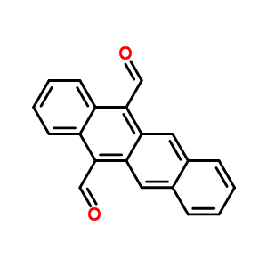 并四苯-5,12-二羧醛结构式_71440-79-4结构式