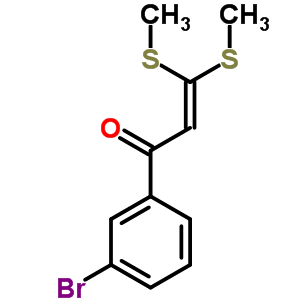 1-(3-溴-苯基)-3,3-双-甲基磺酰基丙酮结构式_71504-03-5结构式