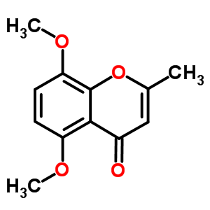 5,8-二甲氧基-2-甲基-4H-色烯-4-酮结构式_7154-68-9结构式
