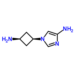 (9ci)-1-(顺式-3-氨基环丁基)-1H-咪唑-4-胺结构式_716316-18-6结构式