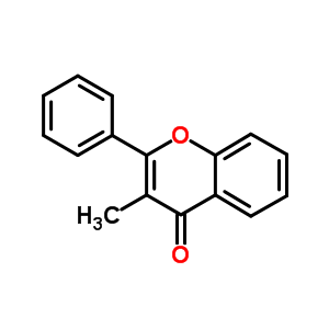 (9ci)-3-甲基-2-苯基-4H-1-苯并吡喃-4-酮结构式_71972-66-2结构式