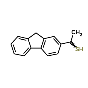 1-(9H-芴-2-基)乙烷硫醇结构式_72322-10-2结构式