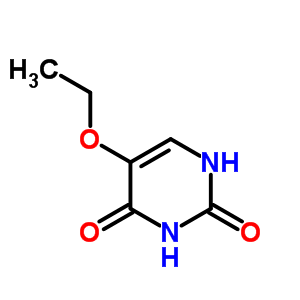 5-乙氧基尿嘧啶结构式_7248-96-6结构式