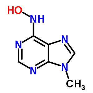 9-甲基-6-羟基氨基嘌呤结构式_7269-60-5结构式